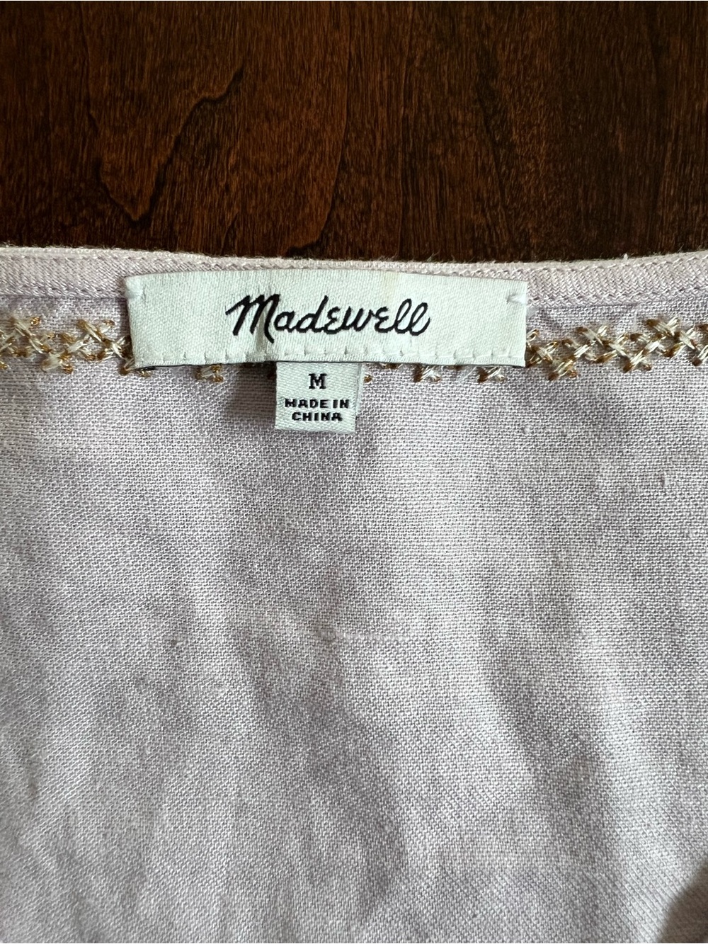 Madewell Linen/Cotton blend BoHo dress - Picture 10 of 10